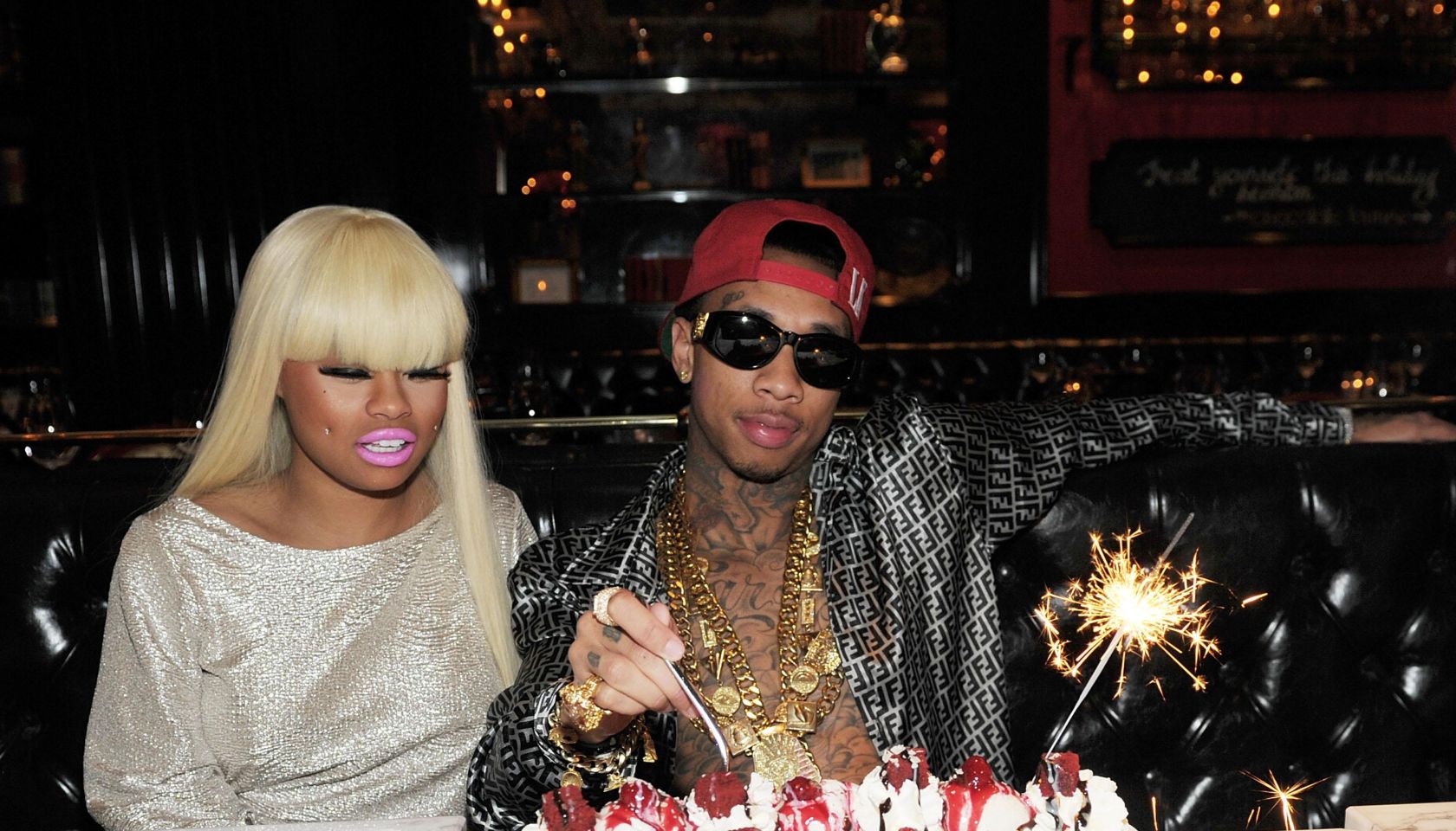 Tyga Celebrates A Sweet Birthday At Sugar Factory In Las Vegas
