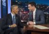 President Barack Obama and Jimmy Kimmel