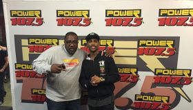 Power 107.5 Big Sean Meet and Greet April 19, 2015