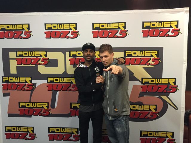Power 107.5 Big Sean Meet and Greet April 19, 2015