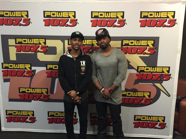 Power 107.5 Big Sean Meet and Greet April 19, 2015