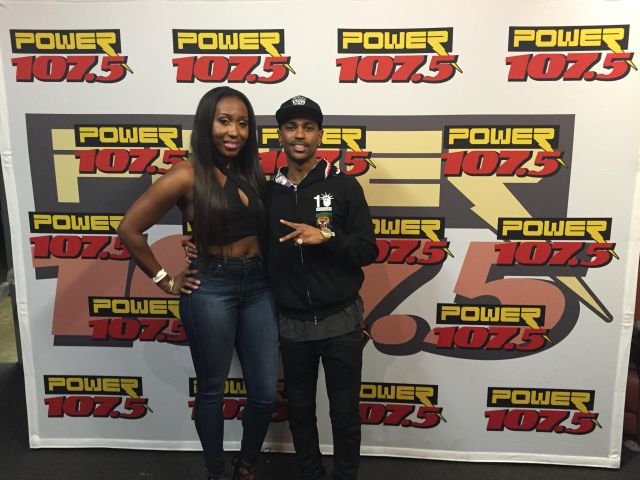 Power 107.5 Big Sean Meet and Greet April 19, 2015