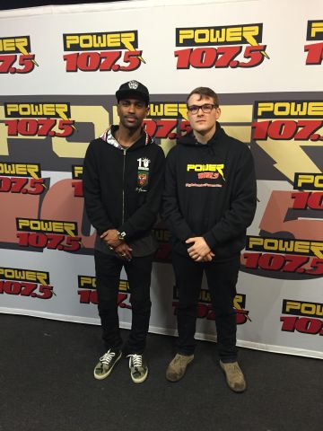 Power 107.5 Big Sean Meet and Greet April 19, 2015