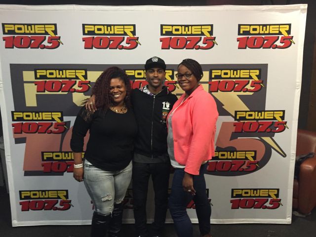 Power 107.5 Big Sean Meet and Greet April 19, 2015