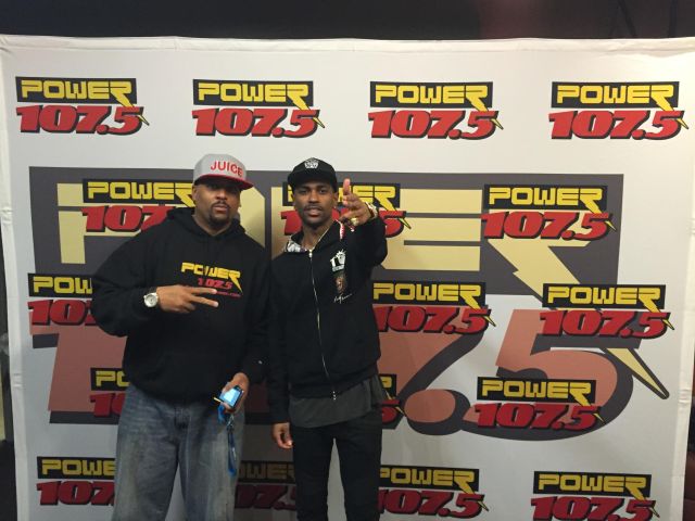 Power 107.5 Big Sean Meet and Greet April 19, 2015