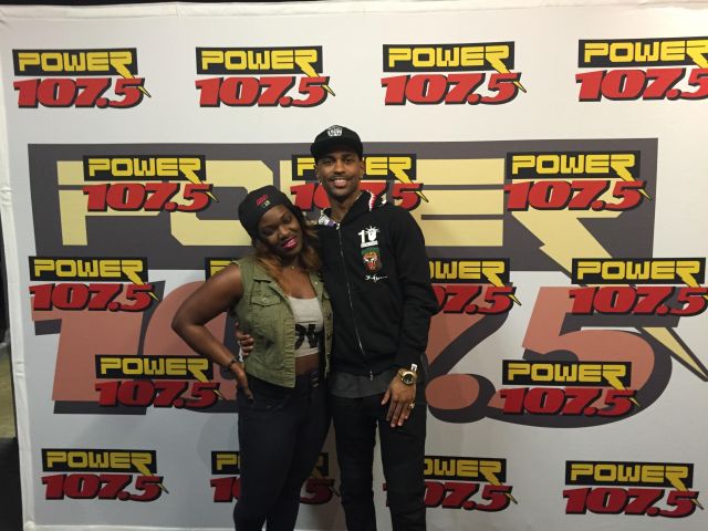 Power 107.5 Big Sean Meet and Greet April 19, 2015