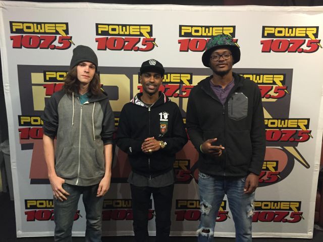 Power 107.5 Big Sean Meet and Greet April 19, 2015