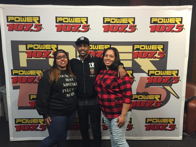 Power 107.5 Big Sean Meet and Greet April 19, 2015