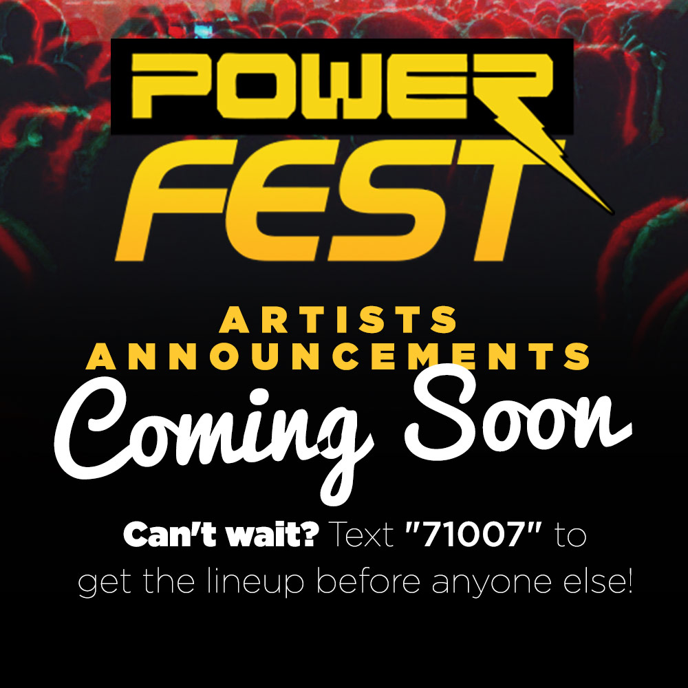 Powerfest teaser graphics