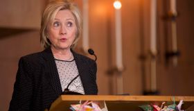 Democratic Presidential Candidate Hillary Clinton Attends Community Meeting In Florissant, MO