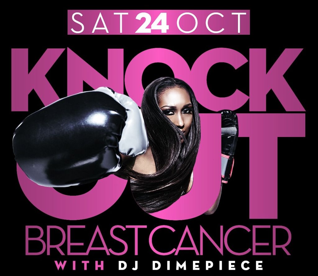 DJ Dimepiece Knock Out Breast Cancer Event