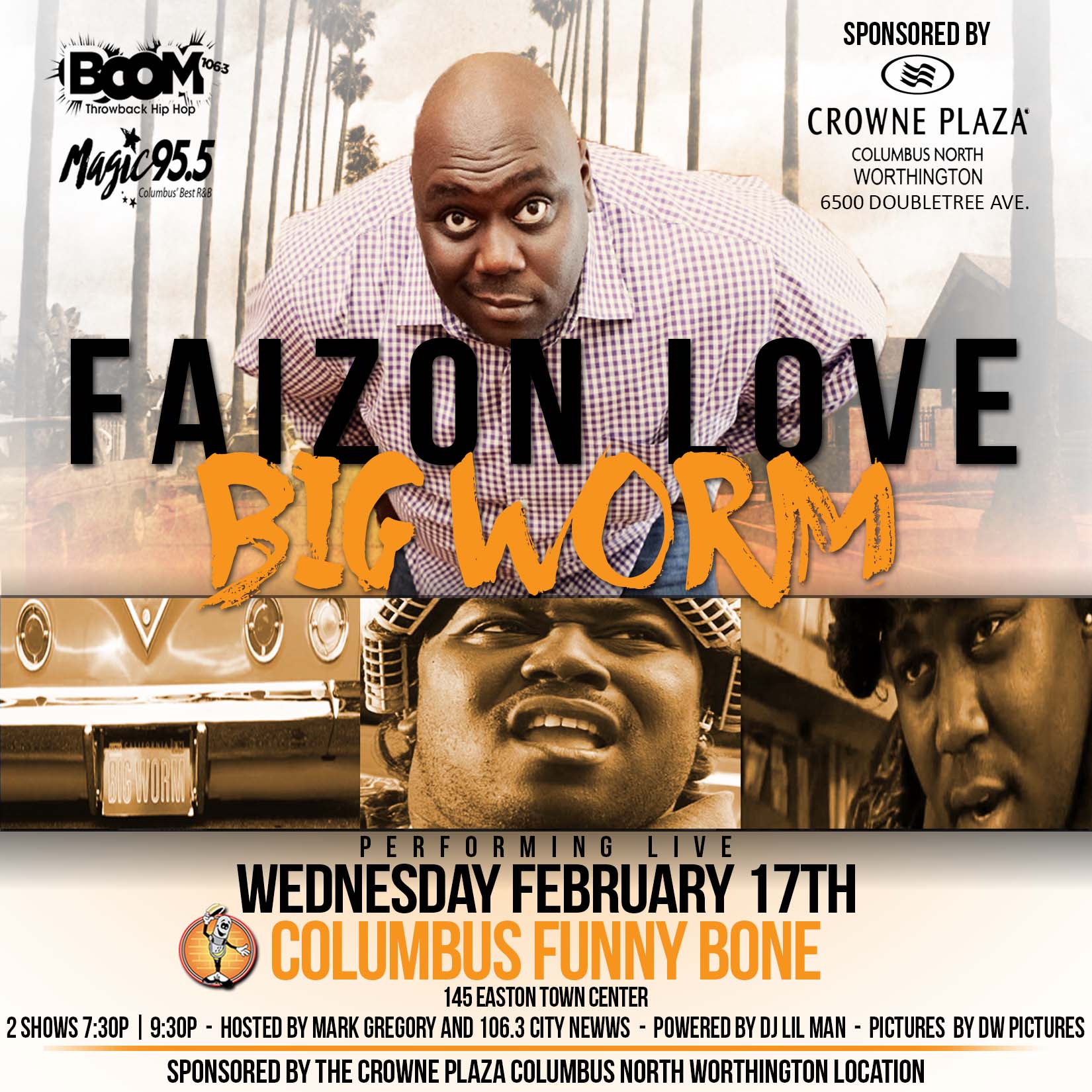 Faizon Love LIVE The Funny Bone Wednesday, Feb. 17th Power 107.5