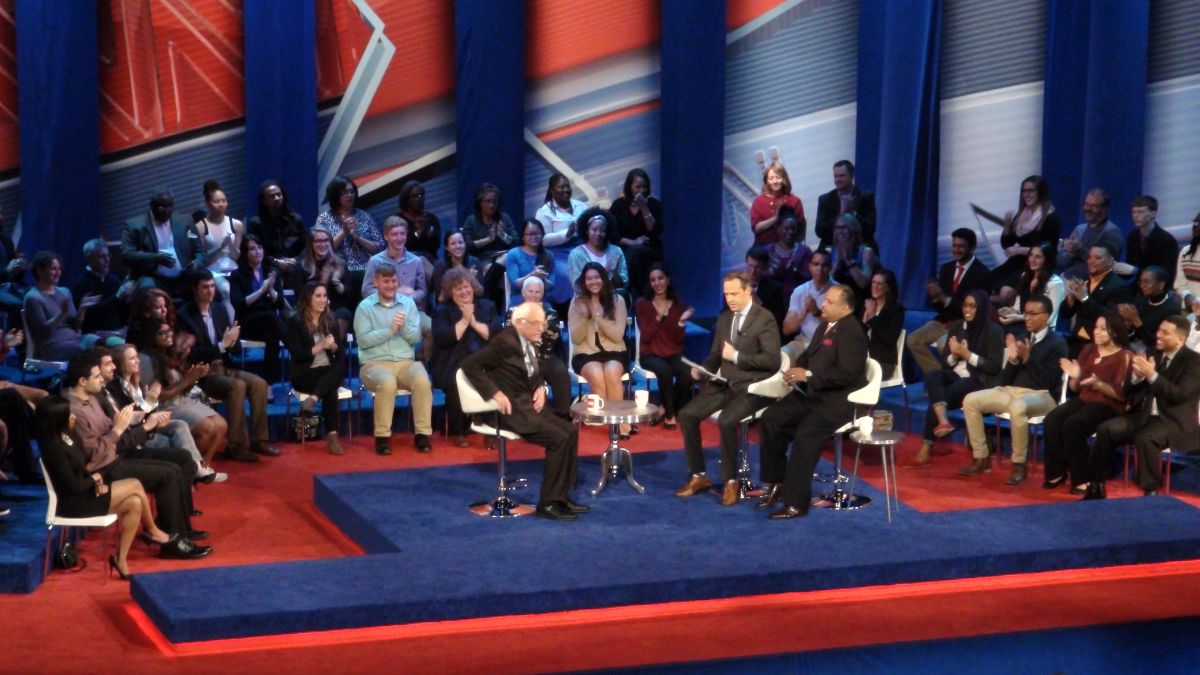 Democratic Town Hall Meeting Hillary Clinton Bernie Sanders