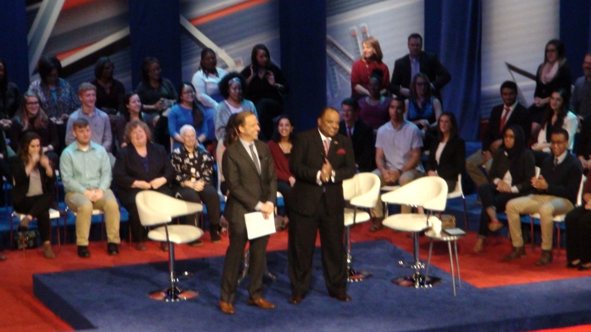 Democratic Town Hall Meeting Hillary Clinton Bernie Sanders