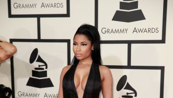 LOS ANGELES, CA - February 8, 2015 Nicki Minaj during the arrivals at the 57th Annual GRAMMY(R) A