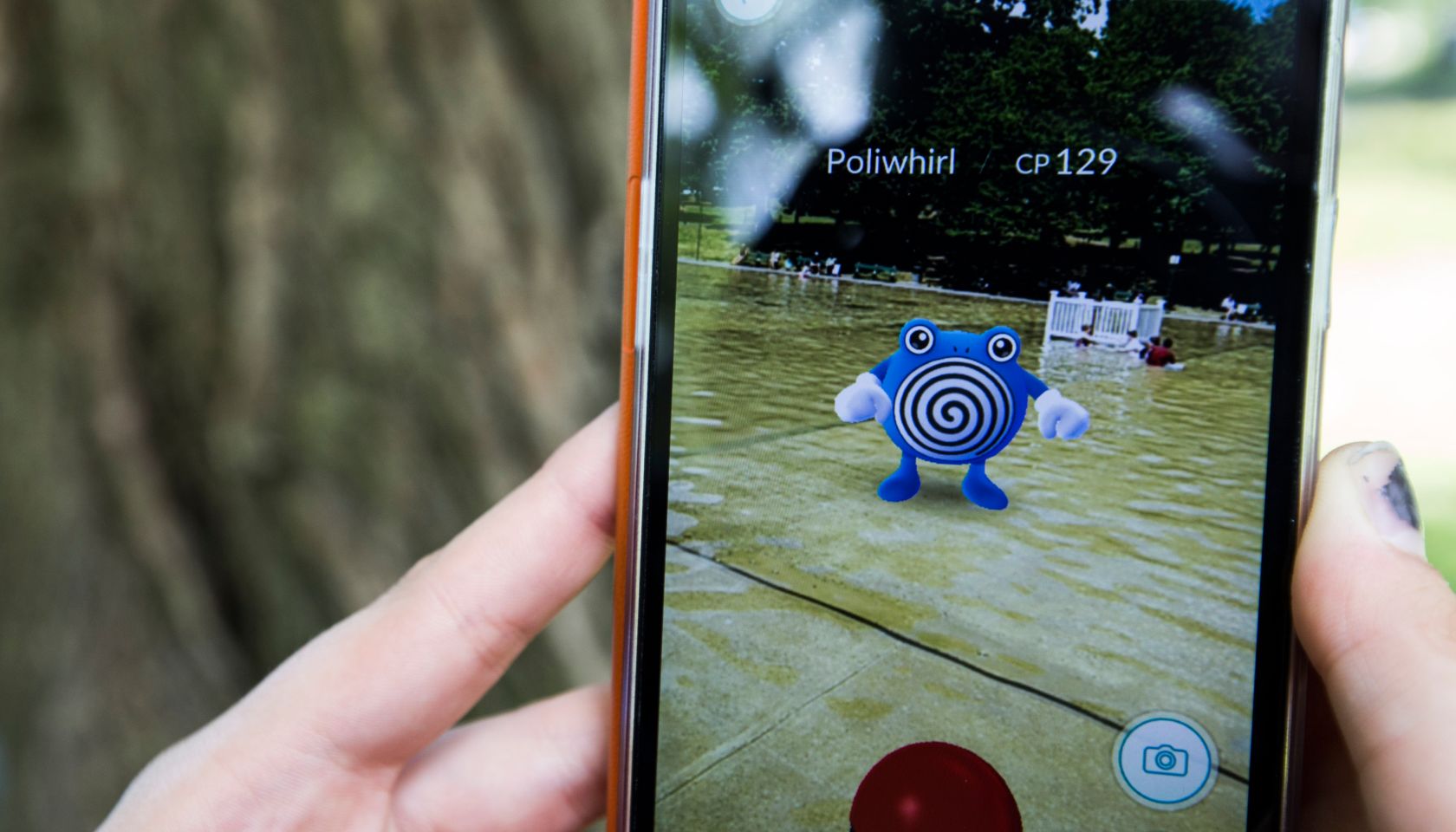 Playing Pokemon Go In Boston