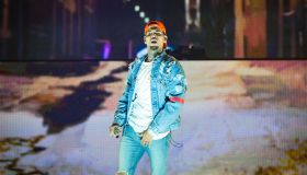 Chris Brown Performs At AccorHotels Arena In Paris