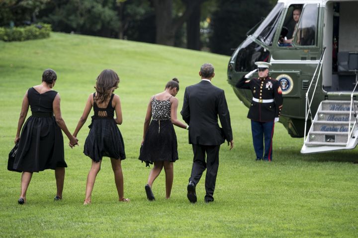 #20 WAtching The Walk To Board Marine One