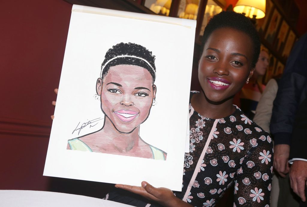 Lupita Nyong'o Caricature Unveiling