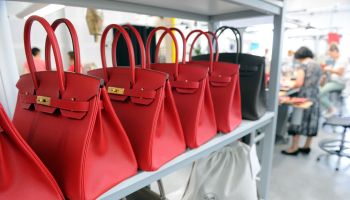 FRANCE-LUXURY-INDUSTRY-BUSINESS-LEATHER