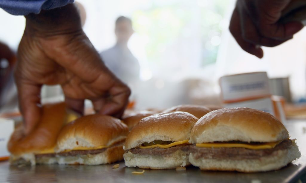 Fast Food Restaurant White Castle Celebrates Its 90th Anniversary On Capitol Hill