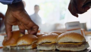 Fast Food Restaurant White Castle Celebrates Its 90th Anniversary On Capitol Hill
