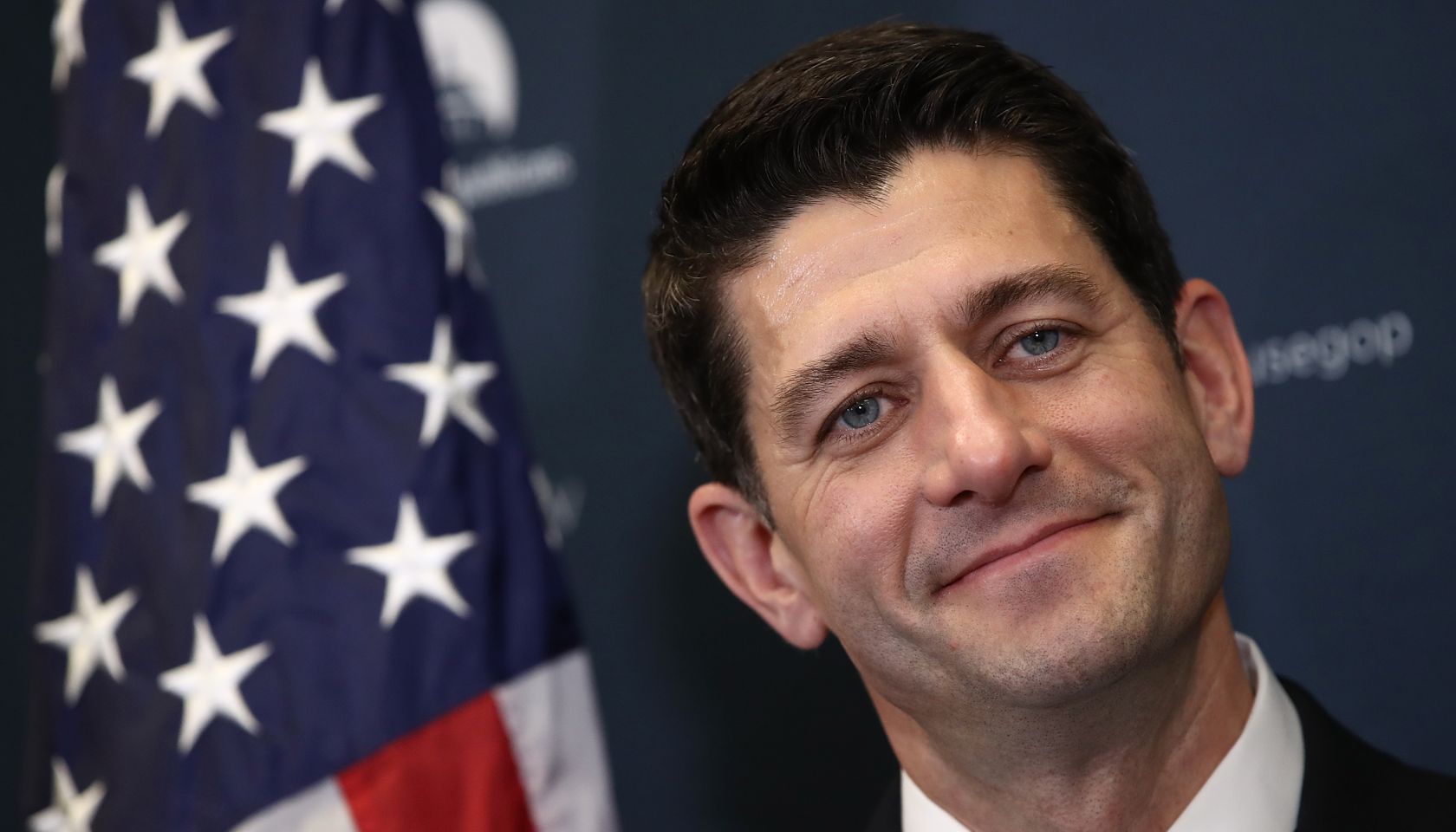 House Speaker Paul Ryan And House GOP Leadership Speak To Media After Party Conference Meeting