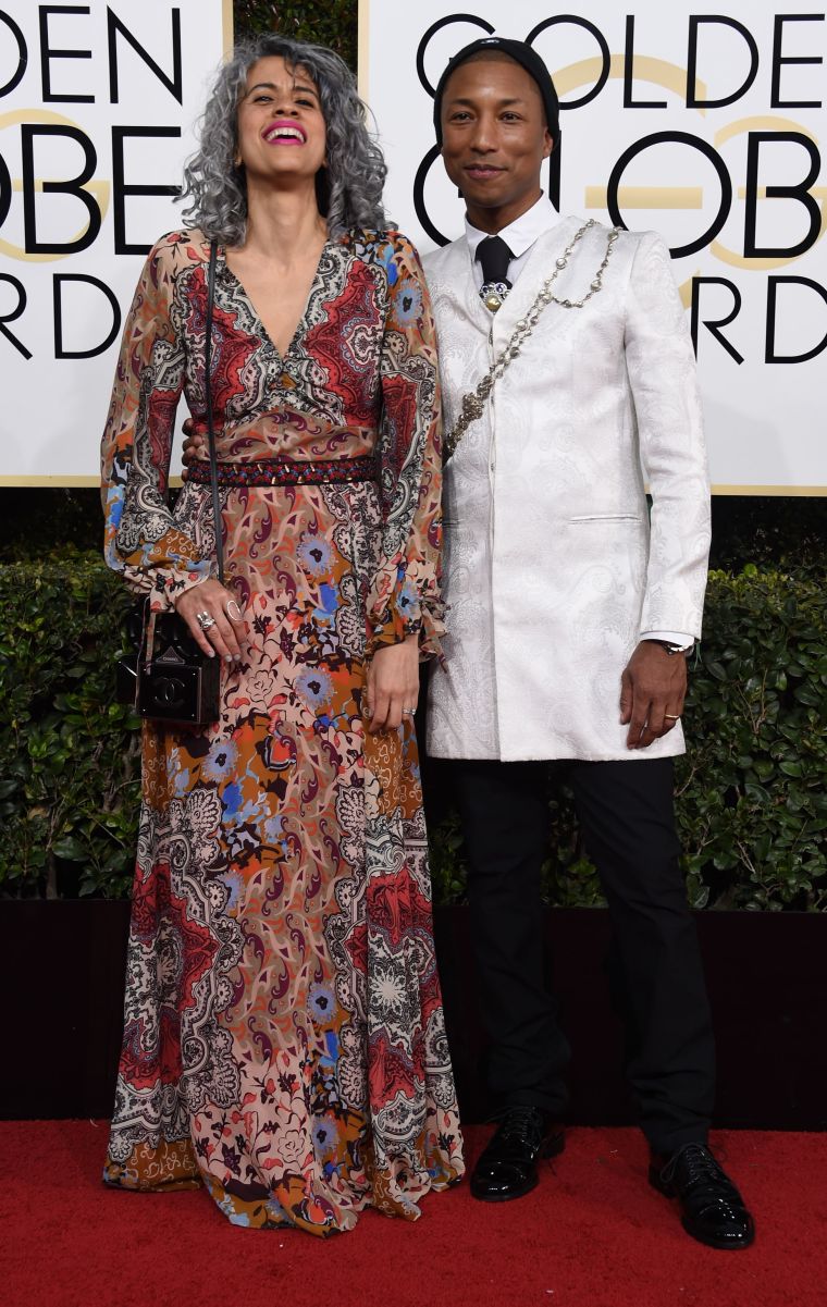 Pharrelle Williams and wife