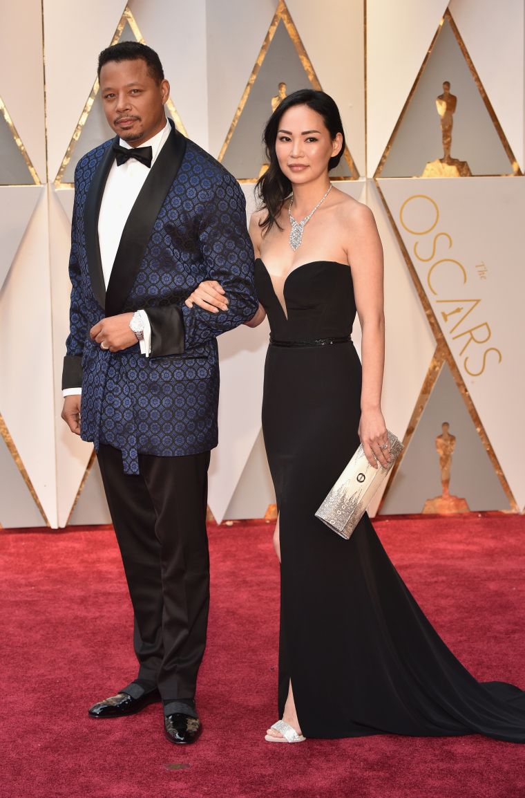 Terrence Howard & wife