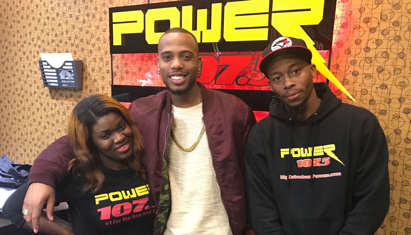 B.O.B. Visits Power 107.5