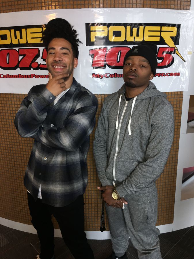 KYLE Visits Power 107.5