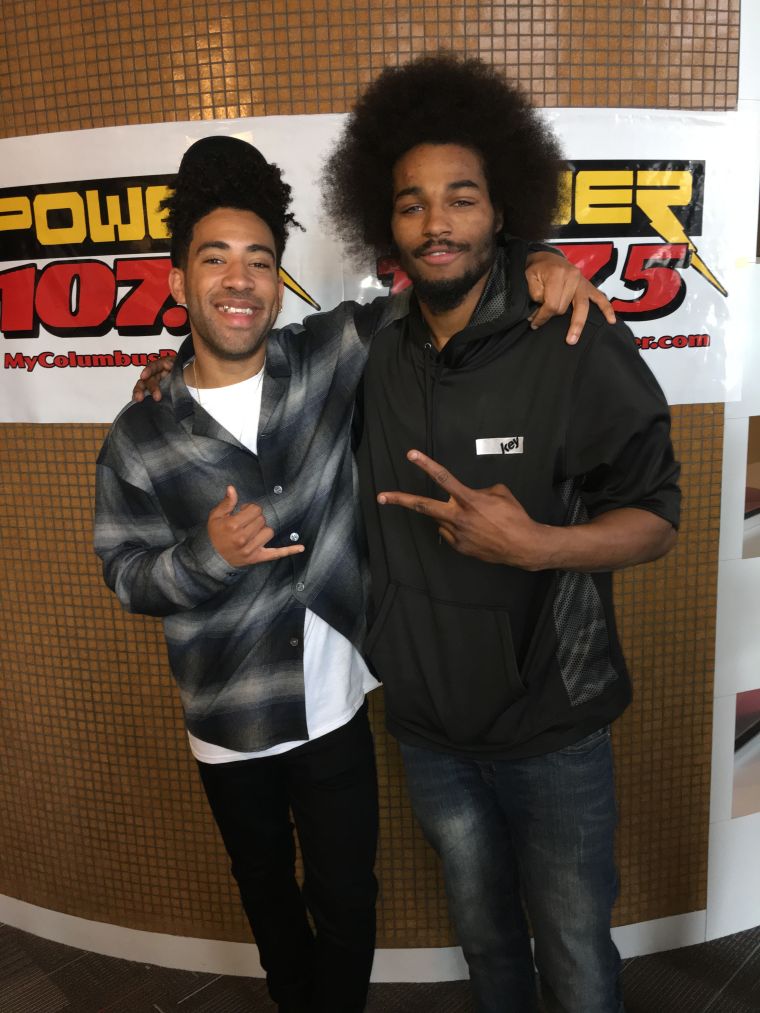 KYLE Visits Power 107.5