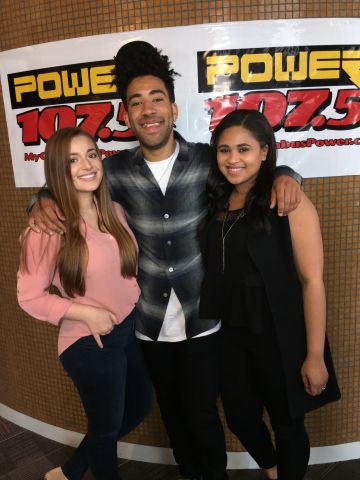 KYLE Visits Power 107.5