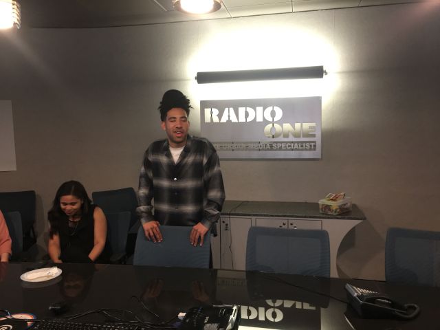 KYLE Visits Power 107.5