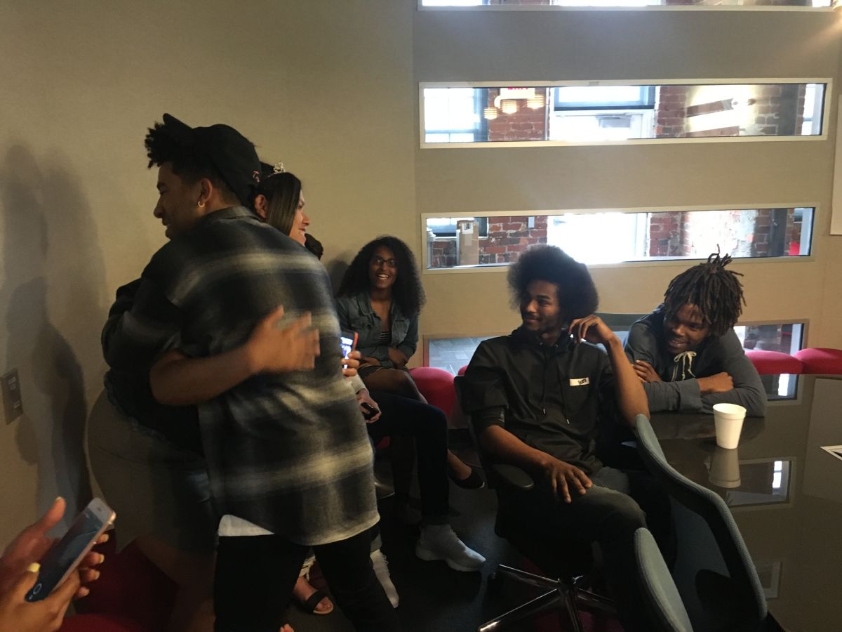 KYLE Visits Power 107.5