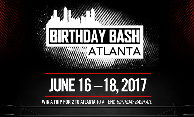The “Birthday Bash Atlanta Flyaway” sweepstakes