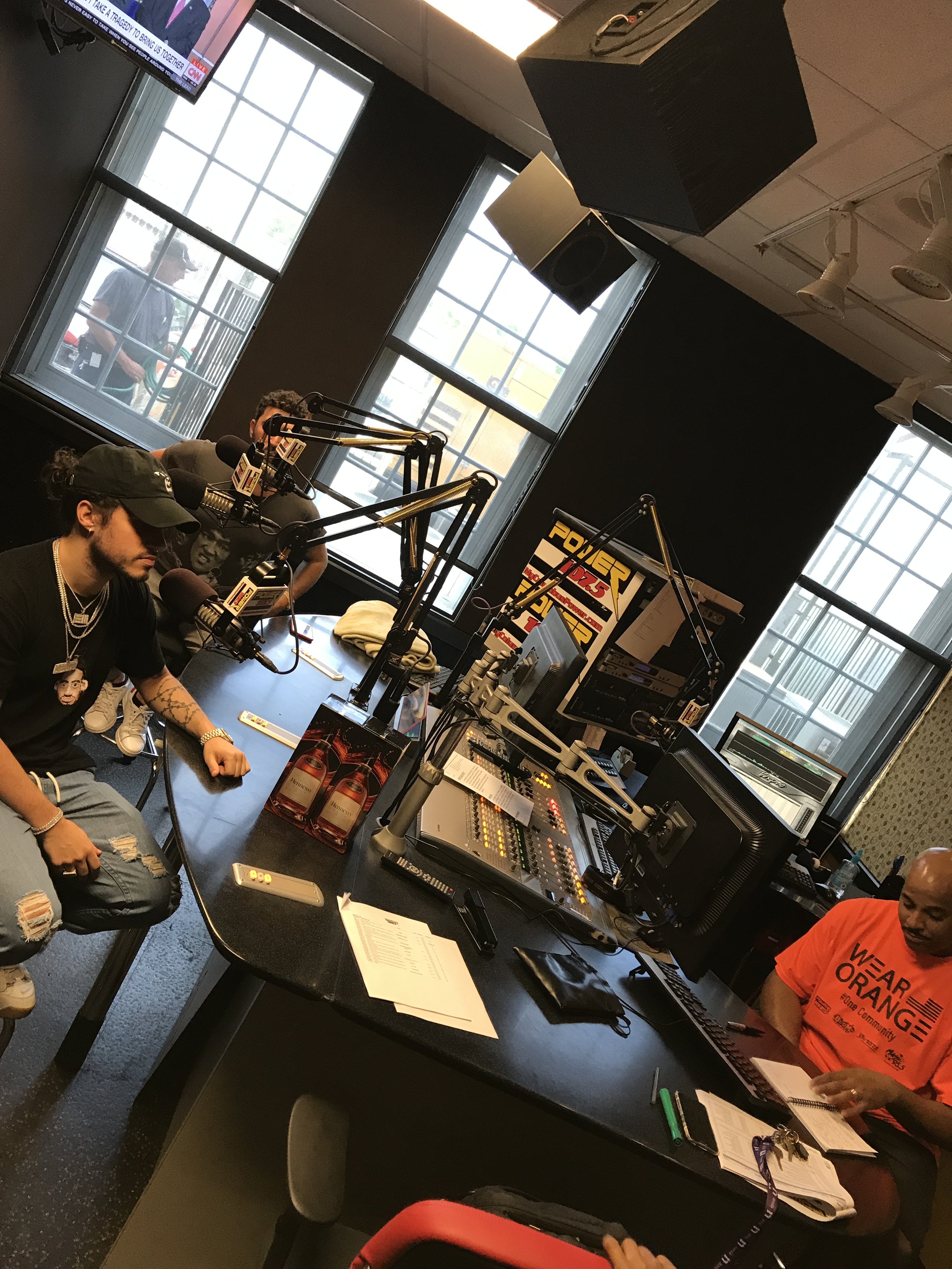 Russ Visits Power 107.5
