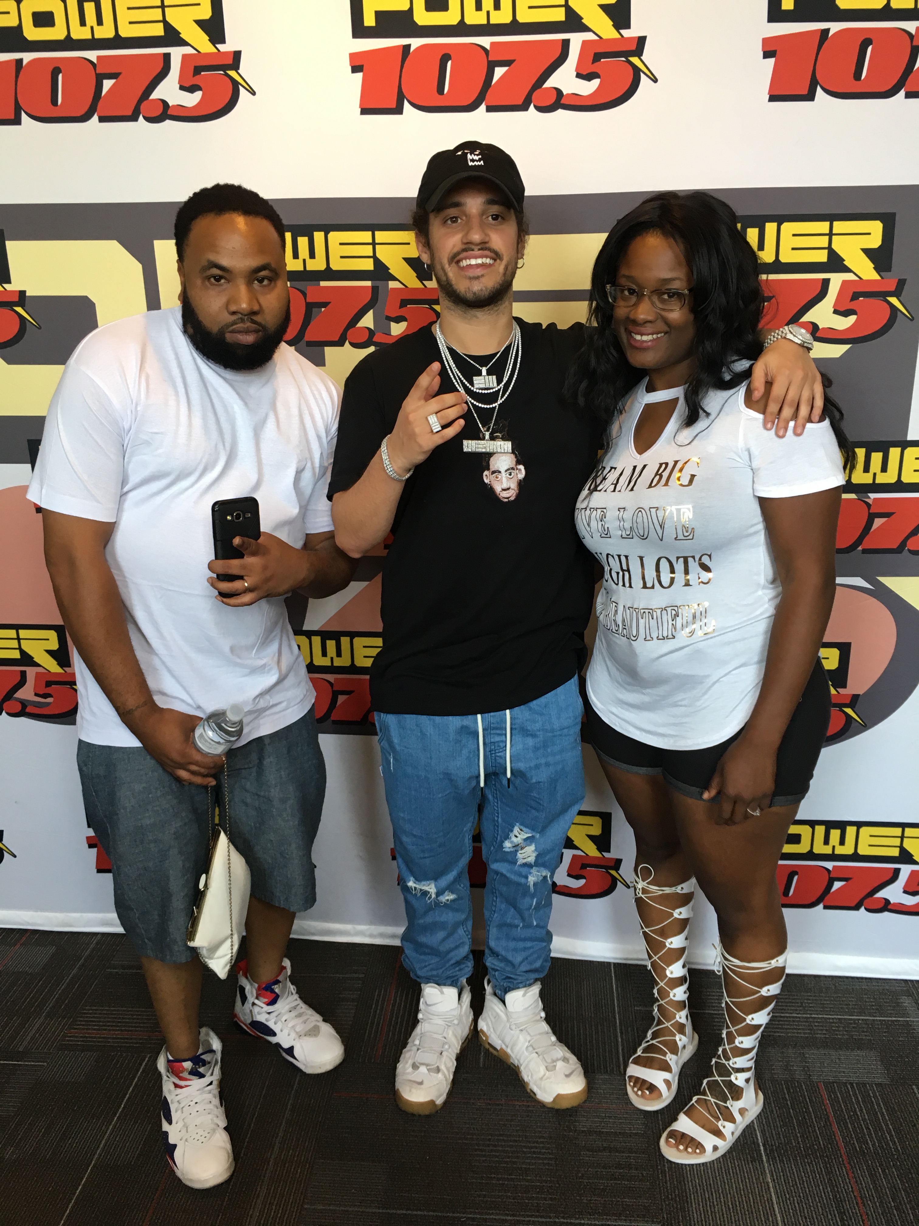Russ Visits Power 107.5