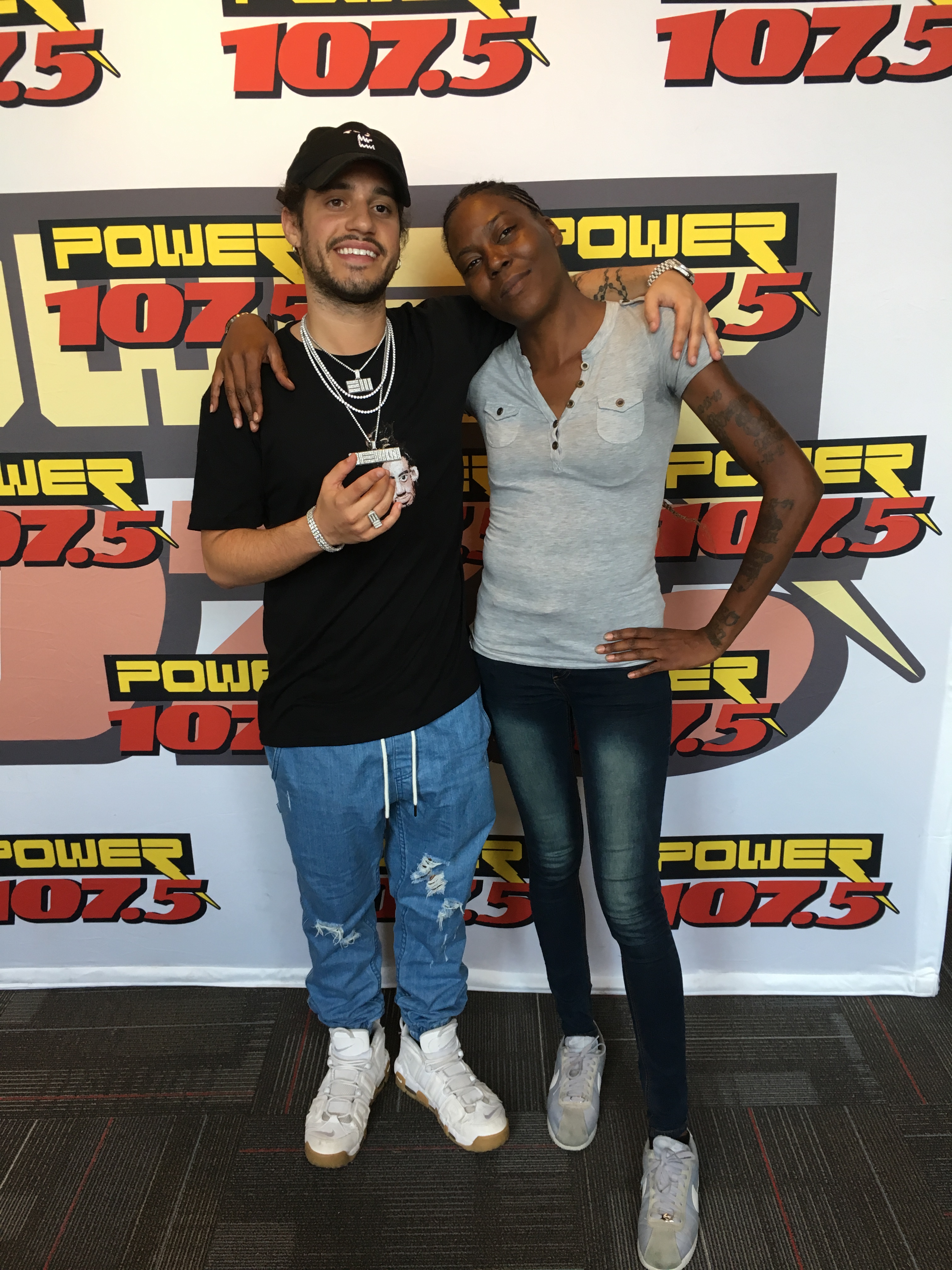 Russ Visits Power 107.5