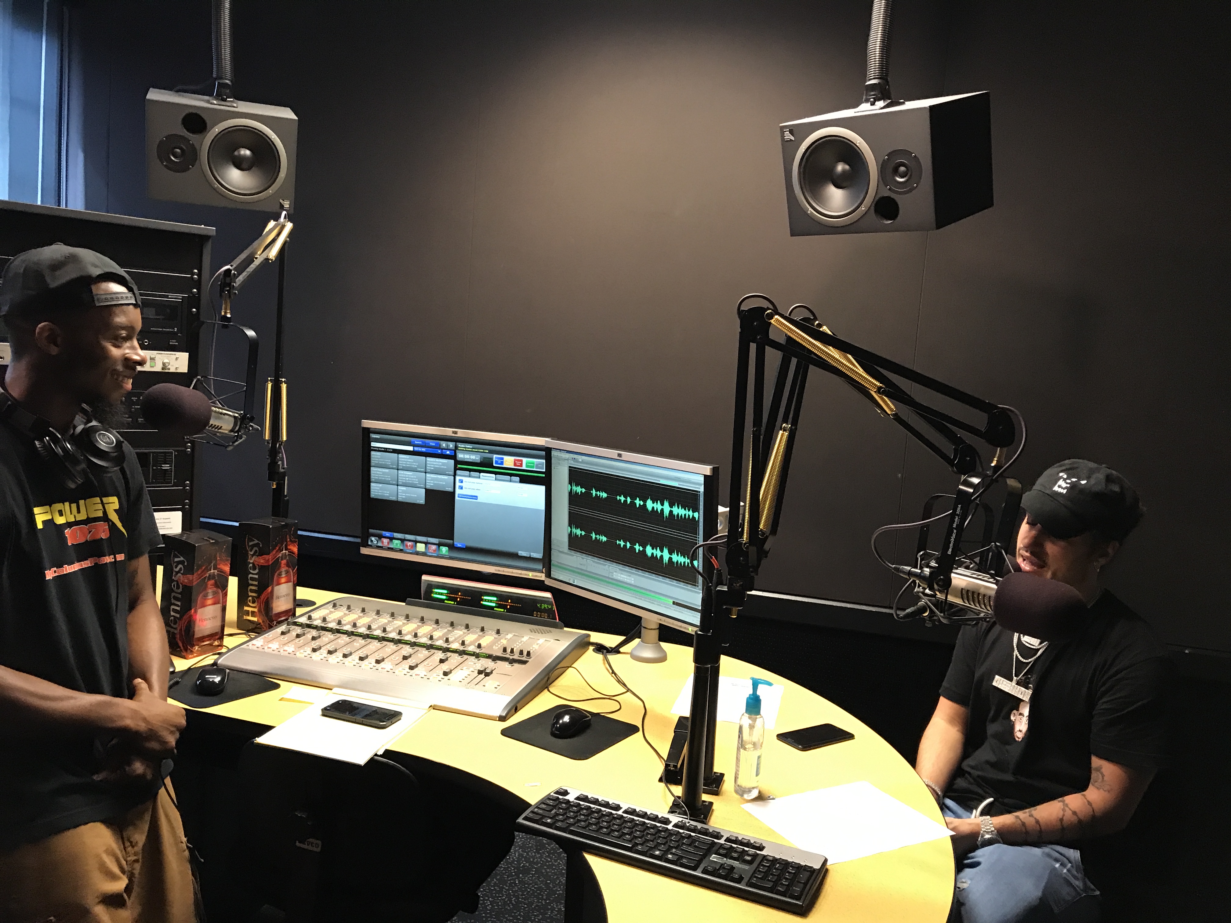 Russ Visits Power 107.5