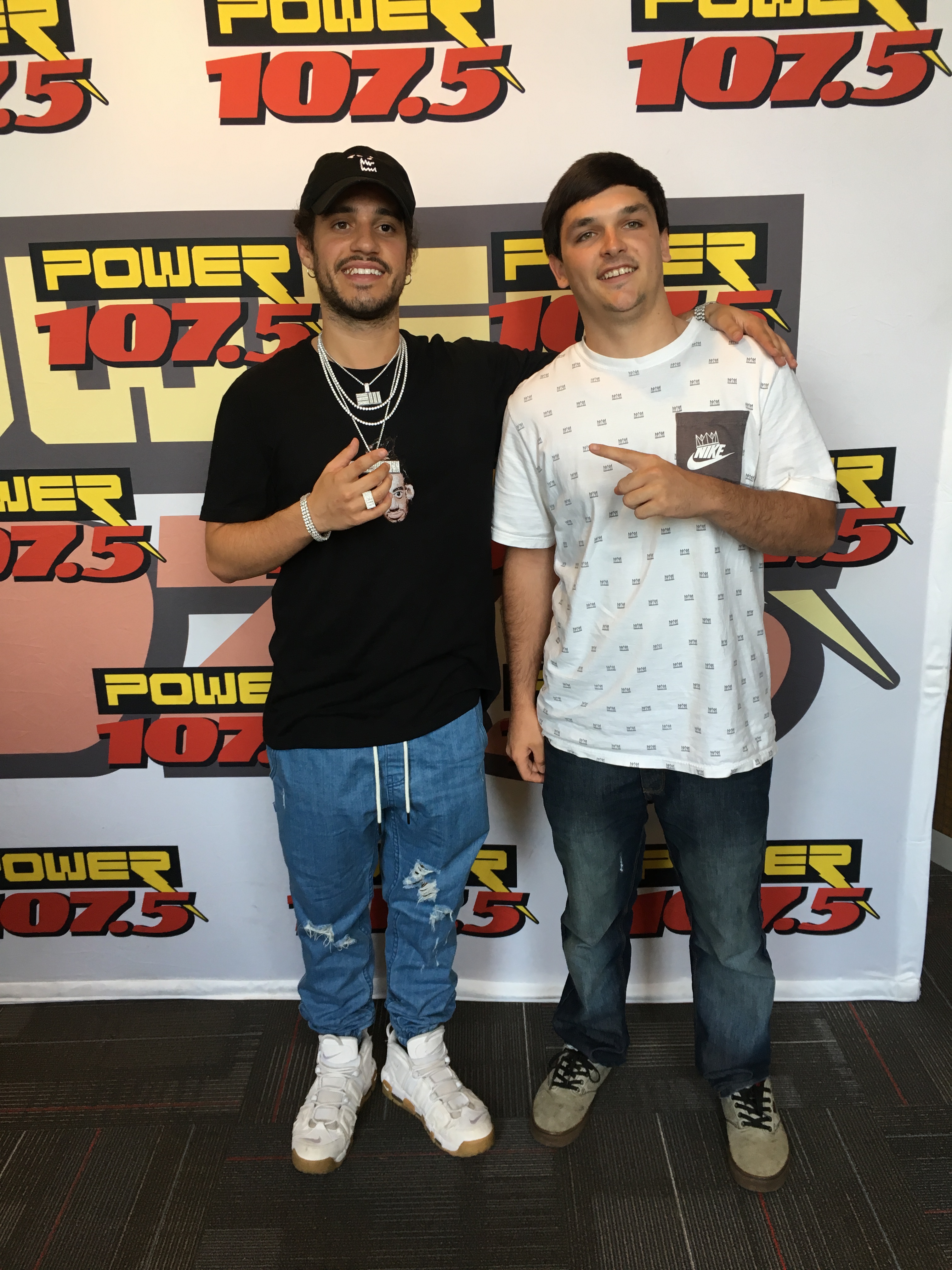 Russ Visits Power 107.5