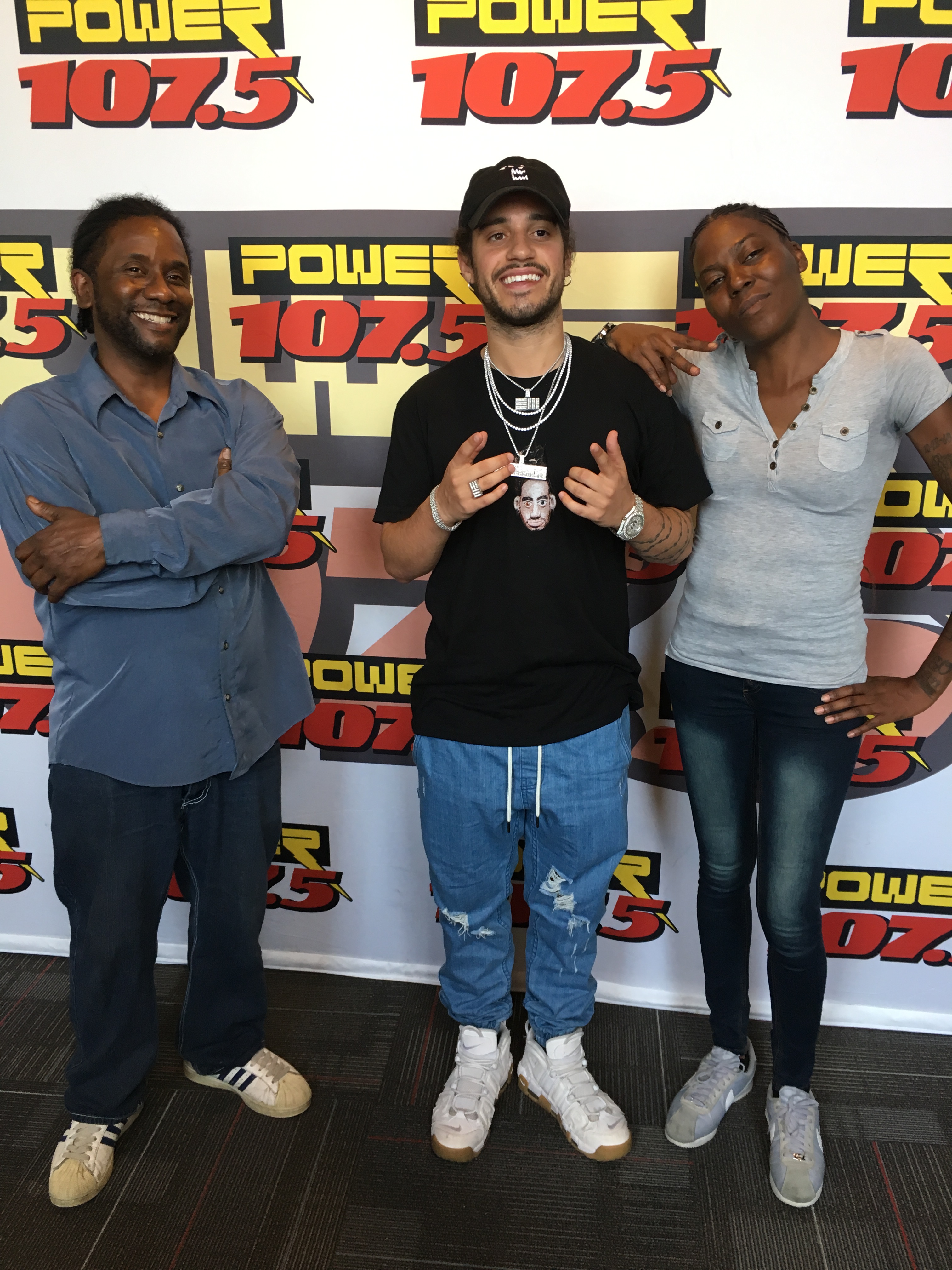 Russ Visits Power 107.5