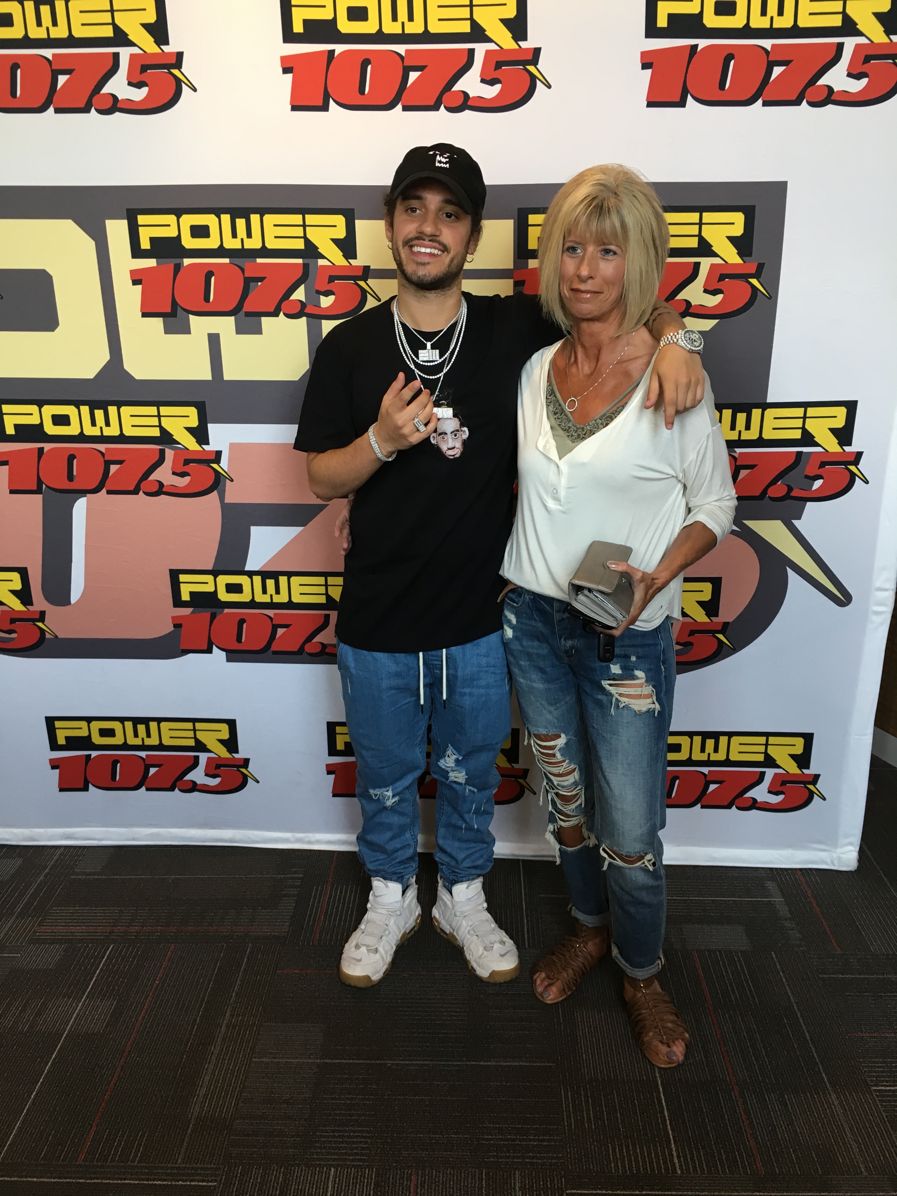 Russ Visits Power 107.5