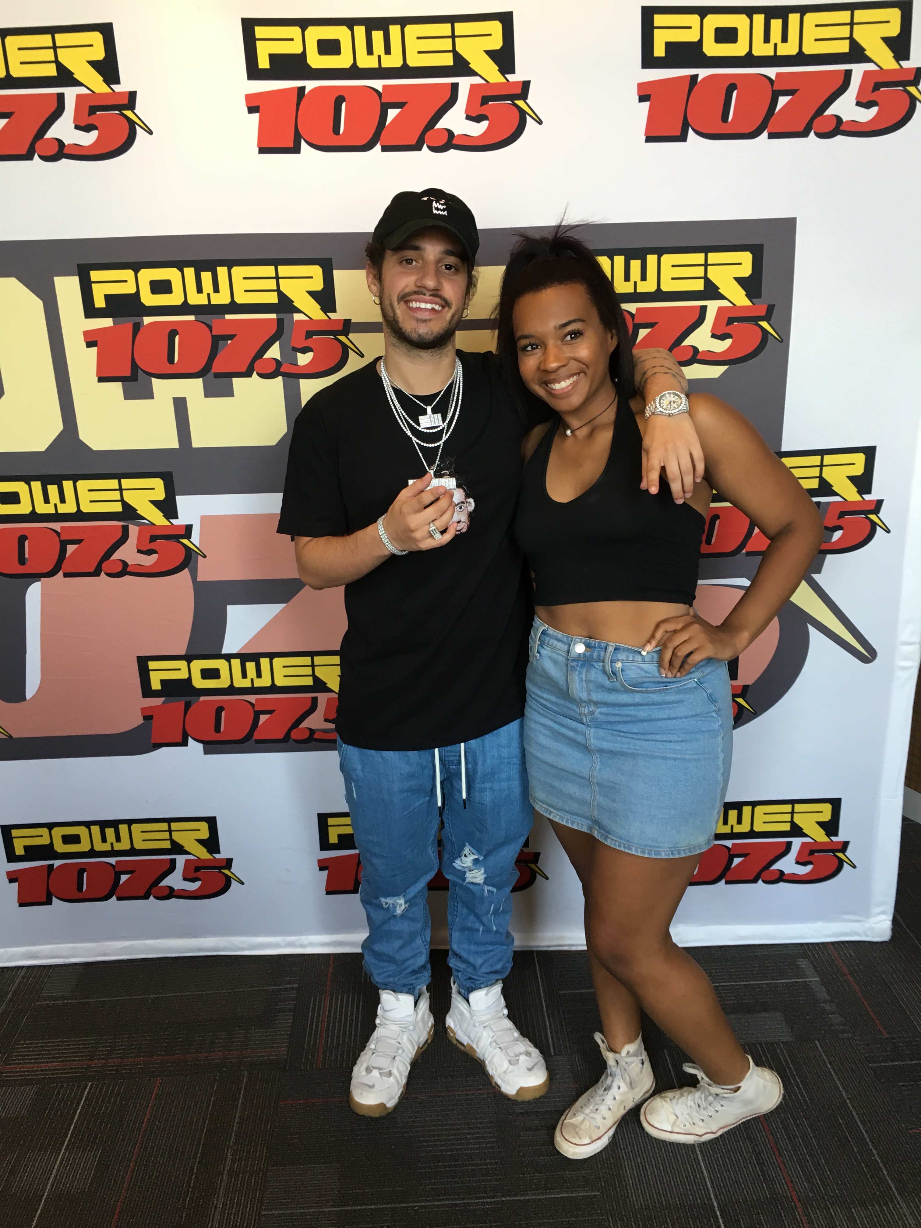 Russ Visits Power 107.5
