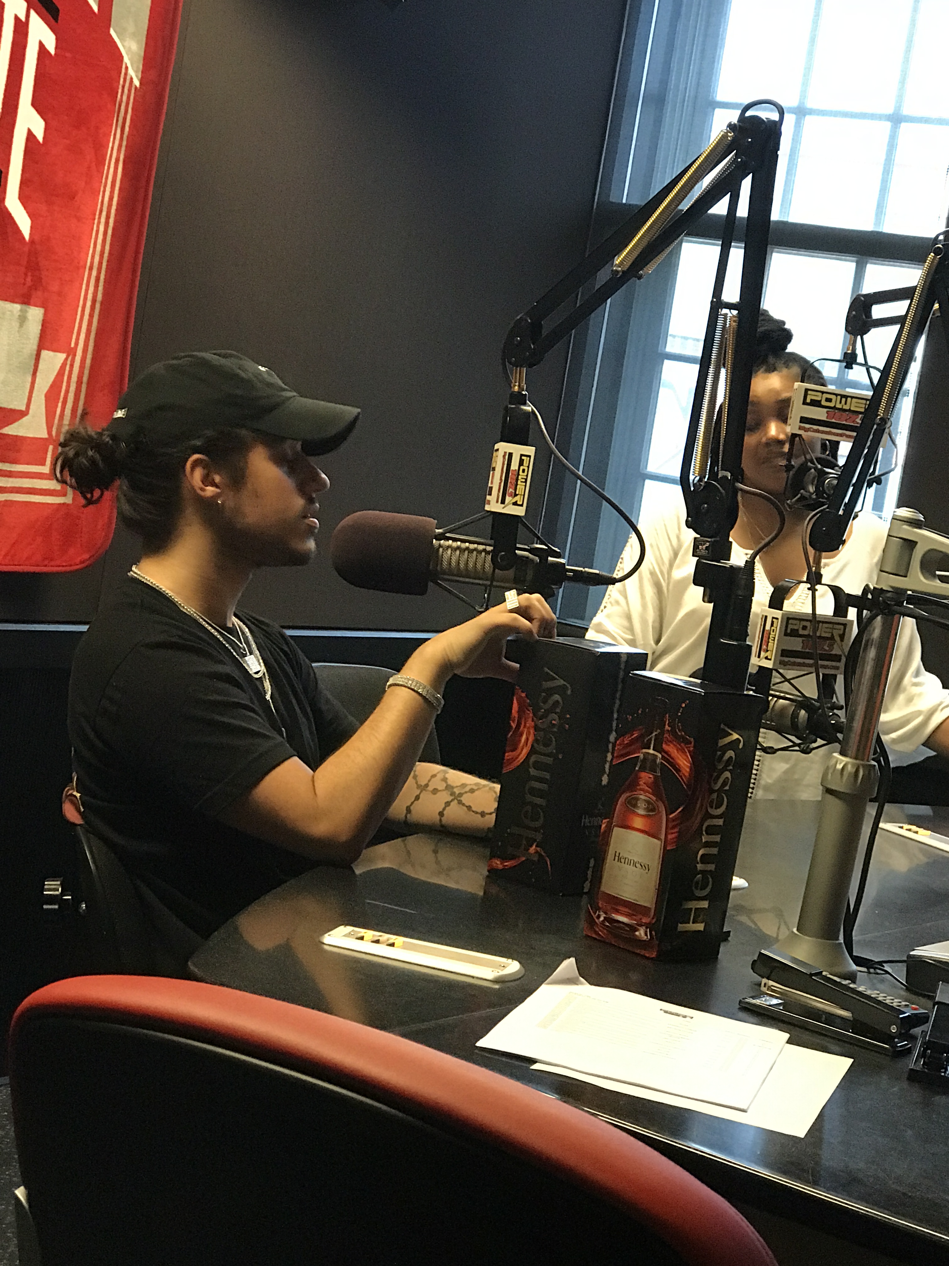 Russ Visits Power 107.5