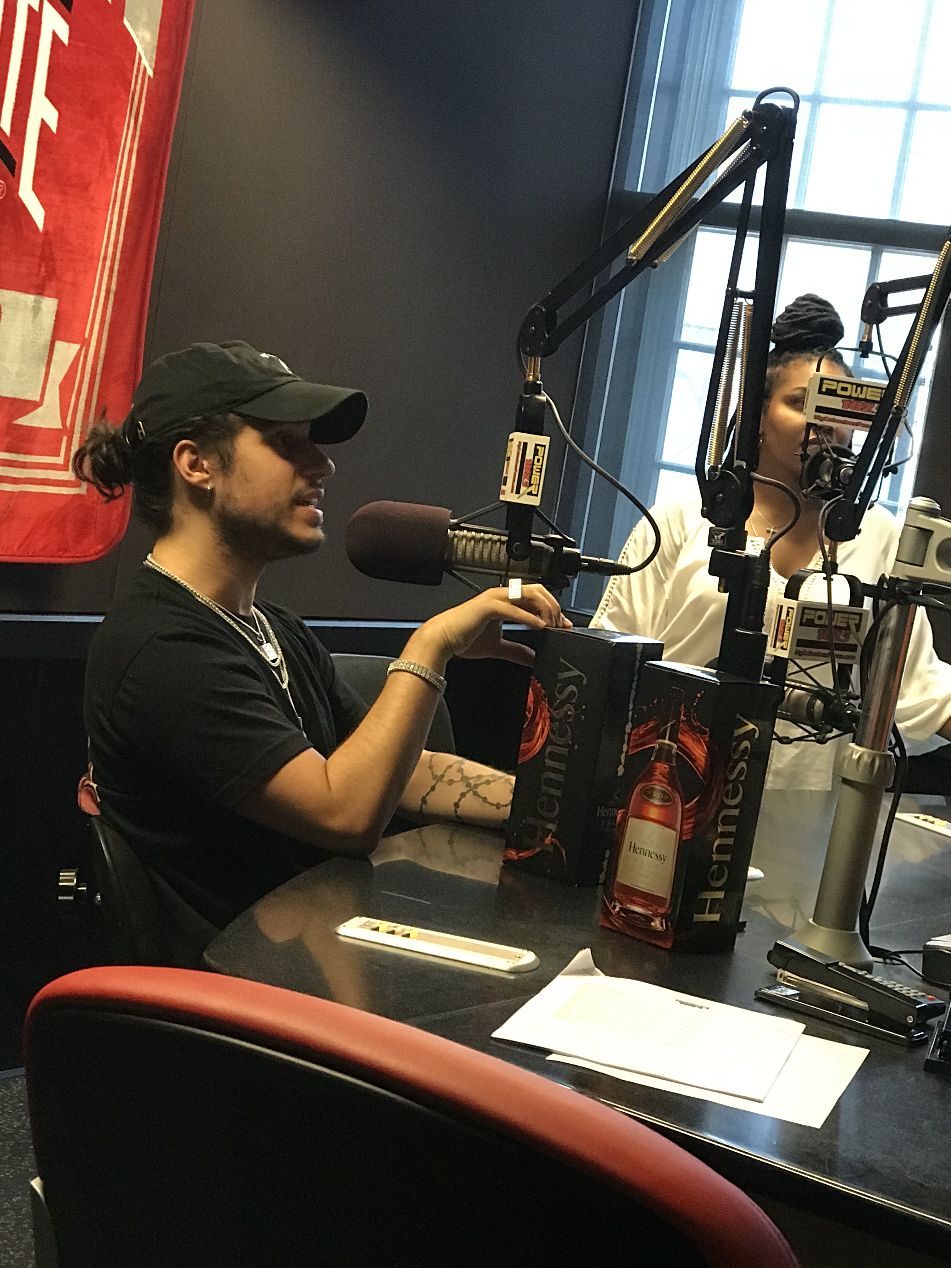 Russ Visits Power 107.5