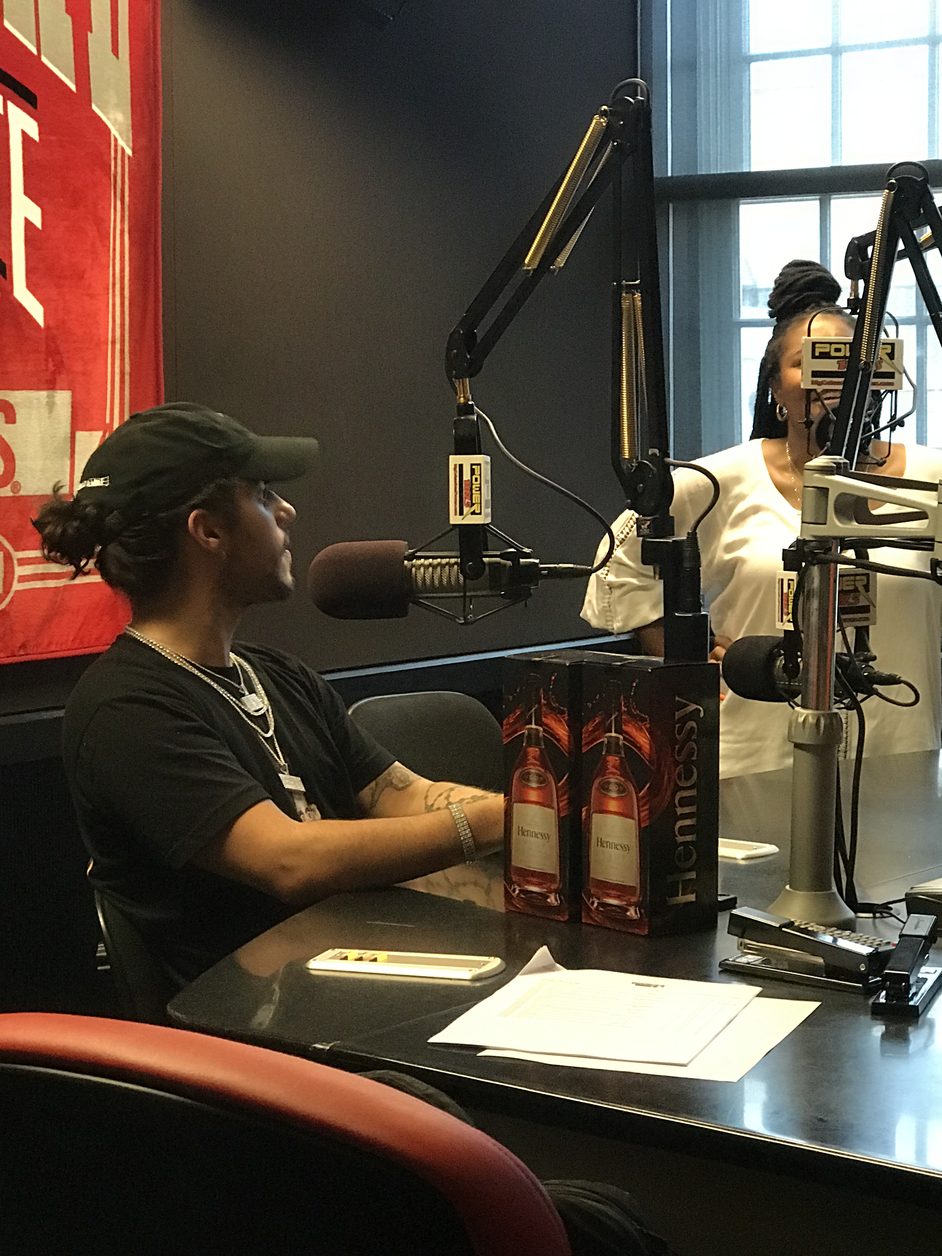 Russ Visits Power 107.5