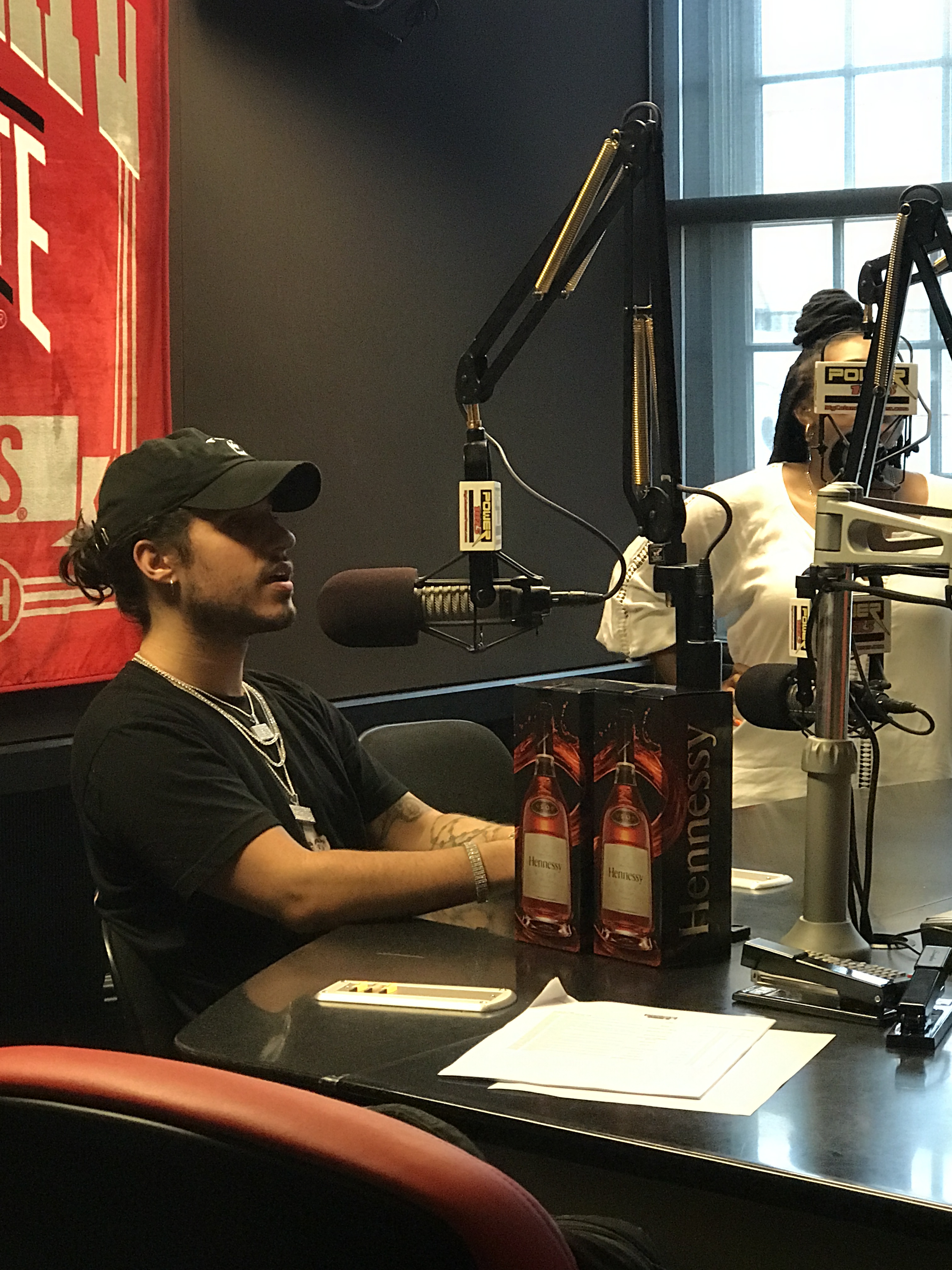 Russ Visits Power 107.5