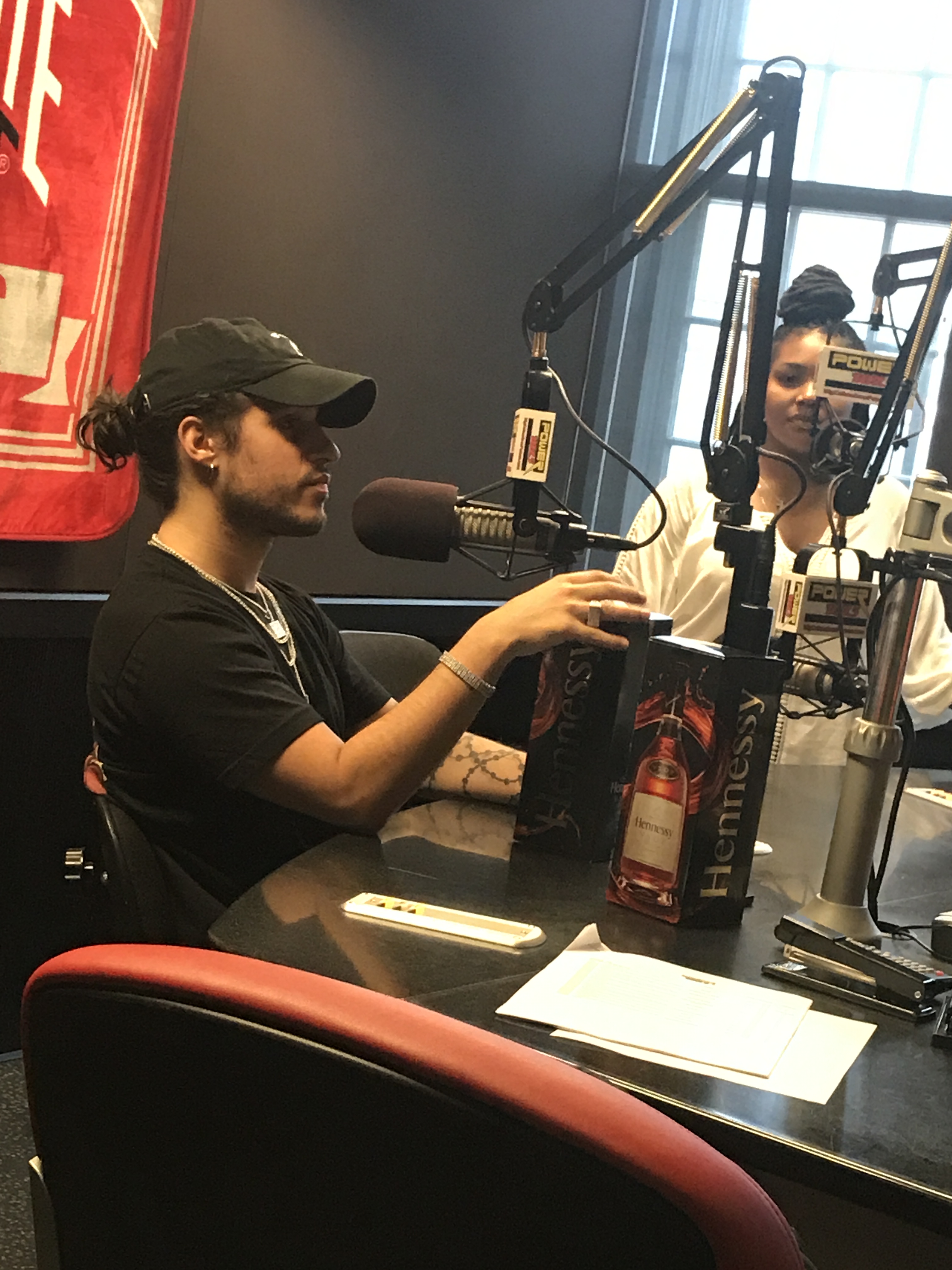 Russ Visits Power 107.5