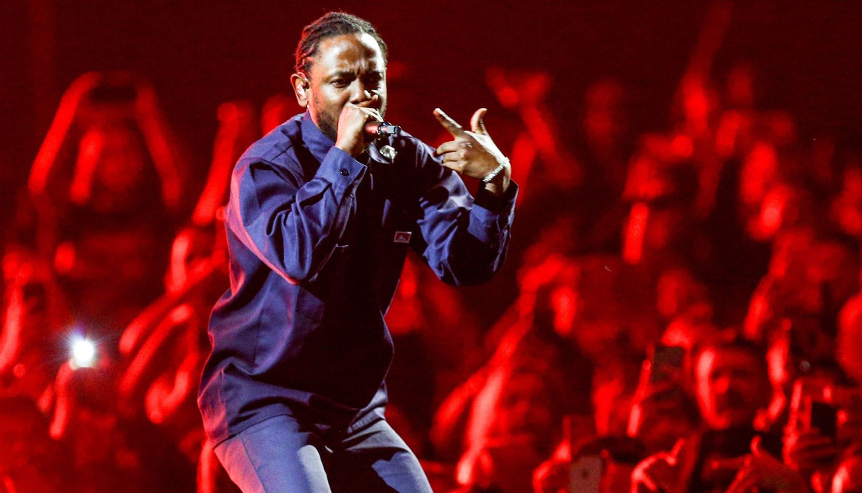 Kendrick Lamar Joins The Weeknd During The 'Legends of The Fall Tour' At The Forum
